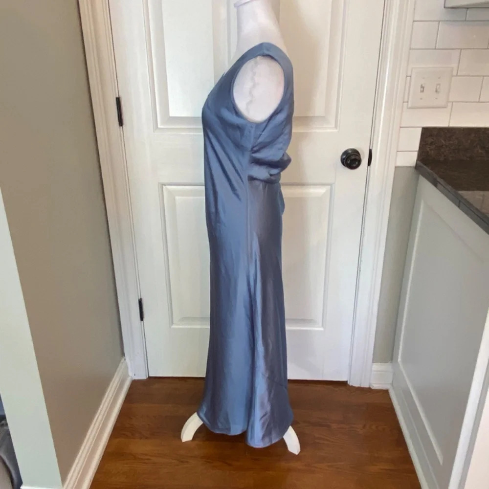 New! White House Black Market Midi Dress/Periwinkle Blue nwt 33628 - Picture 8 of 16